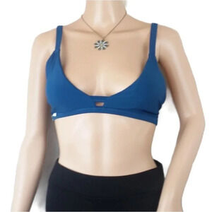 Cupshe Teal Blue Caged Cheeky Bikini